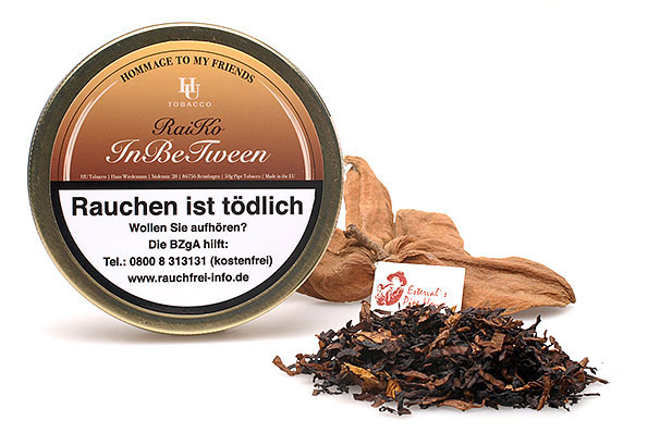 HU-tobacco RaiKo InBeTween (ChocoLat) Pfeifentabak 50g Dose HU-tobacco RaiKo InBeTween (ChocoLat) Pfeifentabak 50g Dose